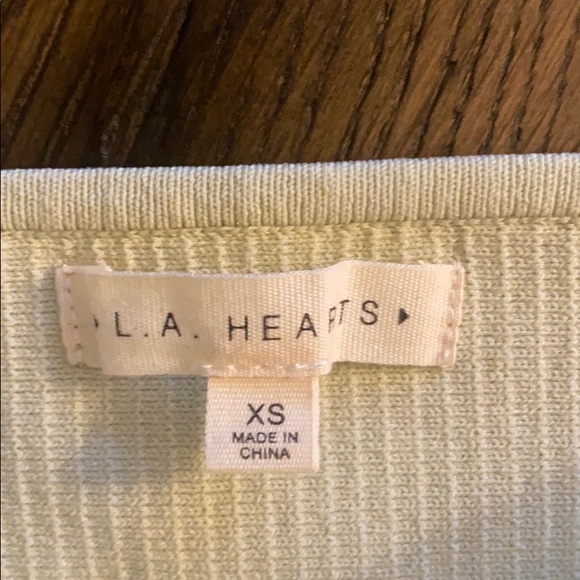 green la hearts tube top - Picture 2 of 2